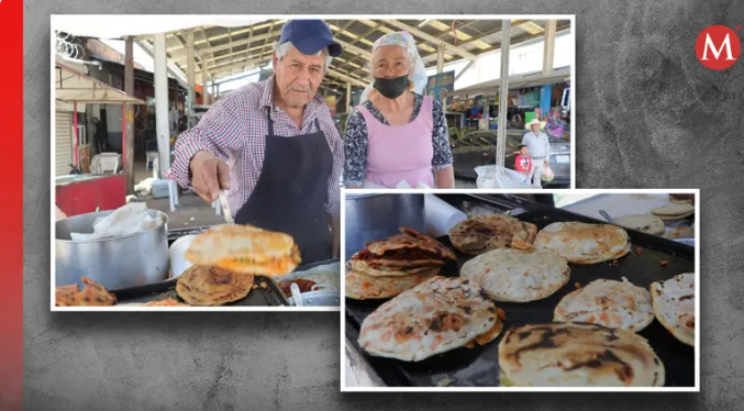 Gorditas 'Los Tíos', las más grandes del Mercado Alianza en Torreón