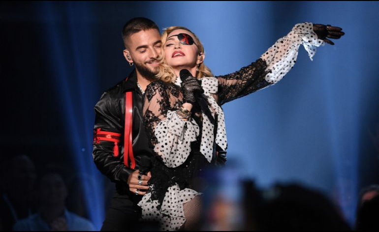 Madonna y Maluma ponen ritmo y sensualidad a los Billboard