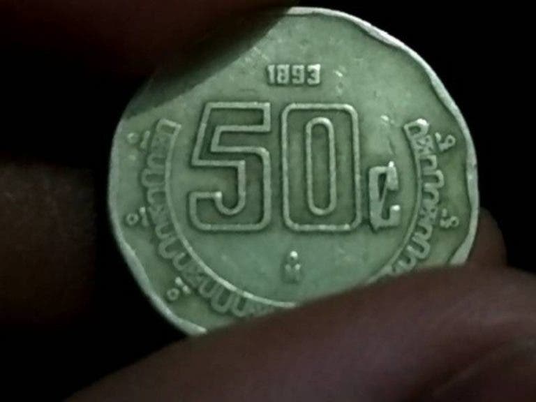 Moneda antigua de 50 centavos mexicanos se vende en más de $3,000