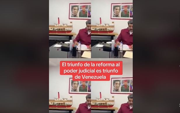 (VÍDEO) Lo volvimos lograr, dice Maduro sobre aprobación de reforma al PJF