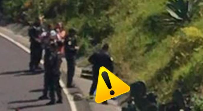 CDMX: Ciclista sin casco se quiebra la cabeza en la Picacho-Ajusco