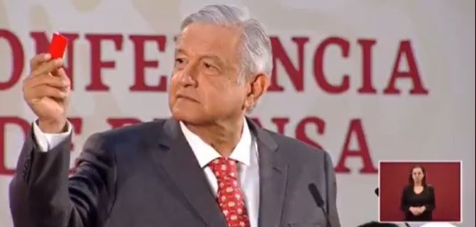 AMLO dice que se protege del coronavirus “con honestidad”