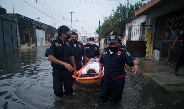 Dependencias del Poder Ejecutivo actúan frente afectaciones de la tormenta