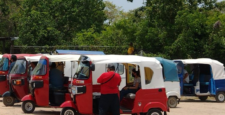 Oxkutzcab: Puente previo a vacaciones de Semana Santa afecta a mototaxistas