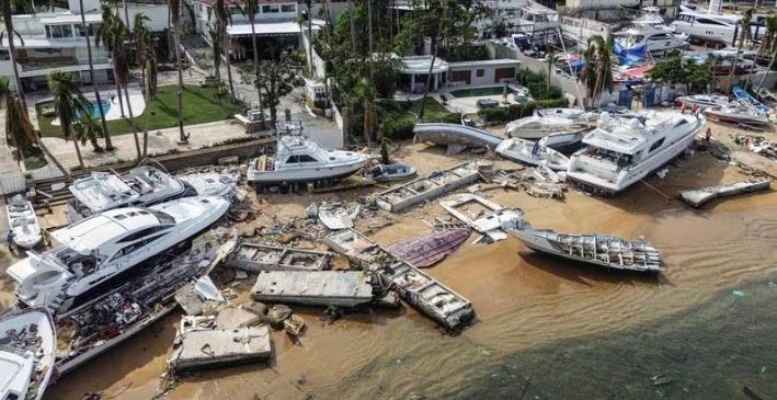 Contaminación marina en Acapulco sin solución, a casi 3 meses del impacto de Otis