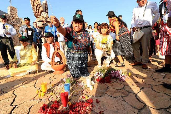 Mérida: Ceremonia simbólica de respeto y amor a nuestra Madre Tierra