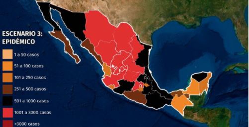 Covid-19 en México: Los 5 estados con más muertes