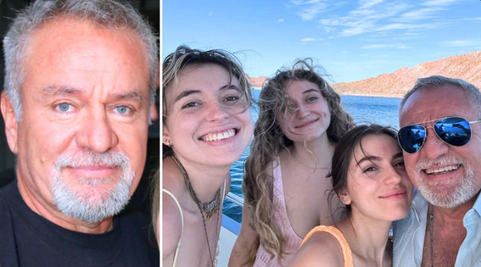 'El Güero' Castro celebra cumpleaños en bello mar mexicano con sus 3 hijas