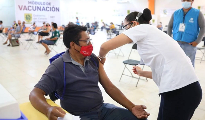 Yucatán: Iniciará este martes vacunación a personas de 50 a 59 años en 13 municipios