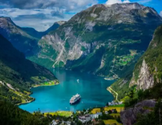 La 'bestia prehistórica' que vivía en una plácida isla noruega