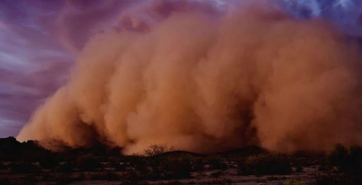 Polvo del Sahara llegará por el Sureste de México este miércoles