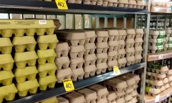 “Ahora es un lujo”: Más de $109 pesos el kilo de huevo