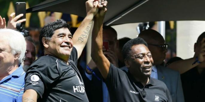 El Rey Pelé sobre deceso de Maradona: "Espero que podamos jugar juntos en el cielo"