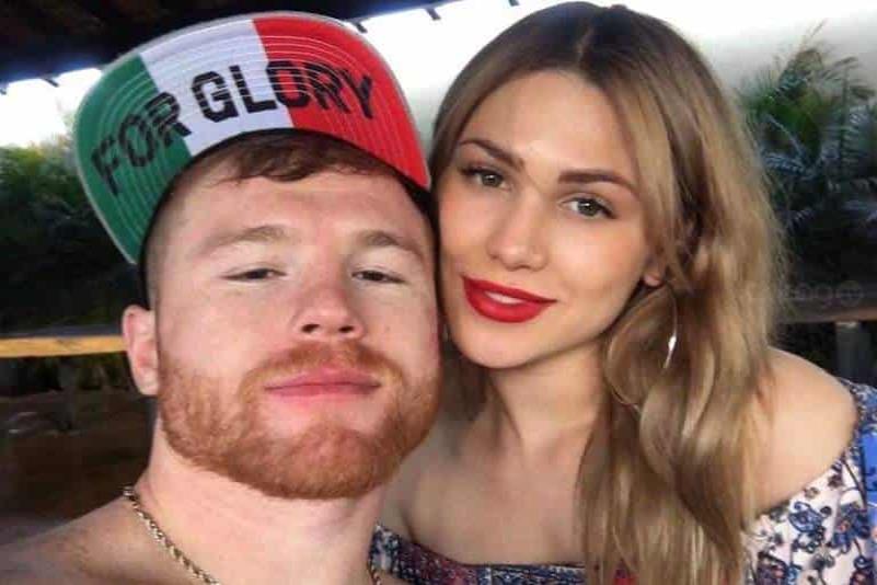 Novia de "El Canelo" Álvarez casi besa a otra mujer; el boxeador lo impide