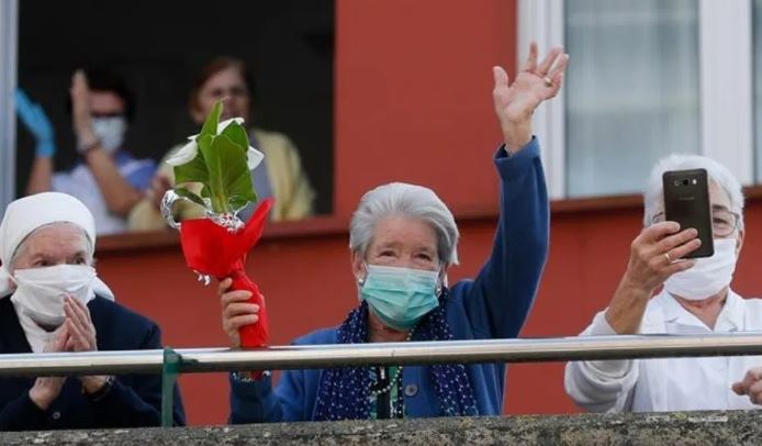 Mujer de 107 años vence dos pandemias en España