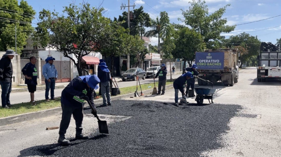 El Ayuntamiento de Mérida intensifica el bacheo