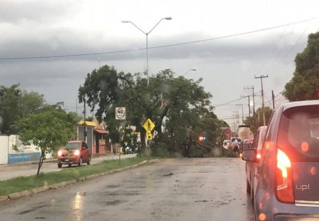 Nuevas turbonadas podrían afectar este lunes la capital yucateca