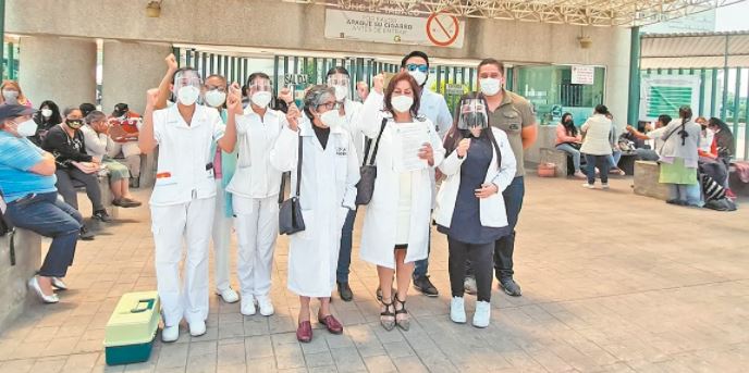 Gracias a un amparo, médicos particulares reciben vacuna contra Covid-19