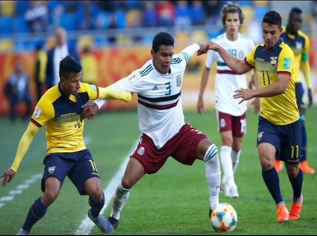México pierde ante Ecuador y fracasa en el Mundial Sub-20