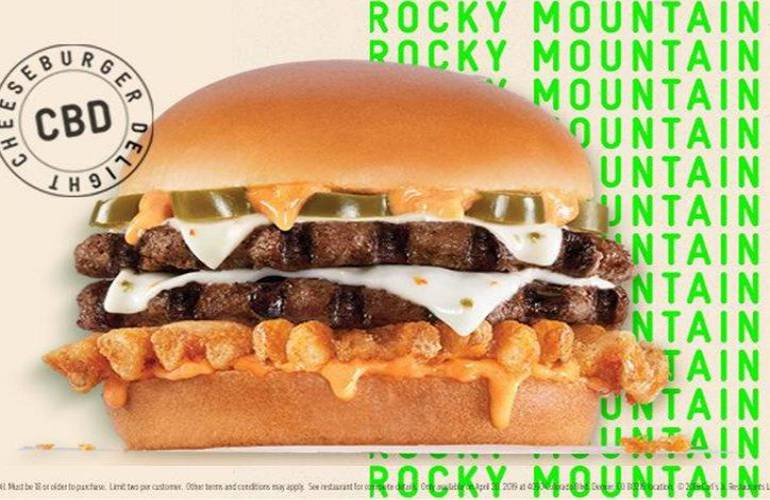 Cadena de comida rápida venderá hamburguesas con mariguana