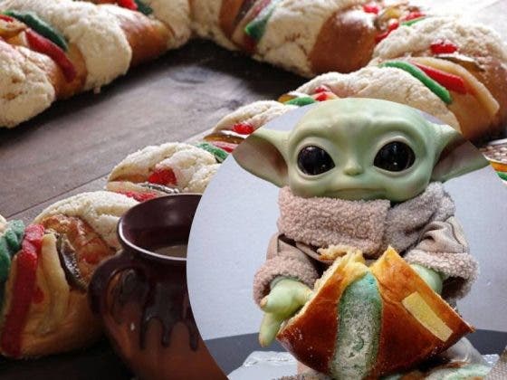 Aseguran que la Rosca de Reyes con ‘Baby Yoda’, es un ataque a la religión