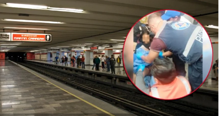 Con tan solo 13 años, niña da a luz en el Metro de la CDMX en pleno Día de las Madres