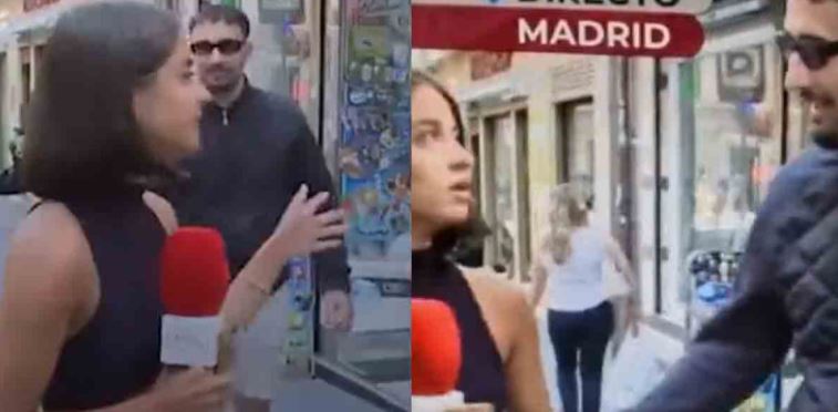 (VÍDEO) Reportera es acosada por un hombre mientras trasmitía en vivo