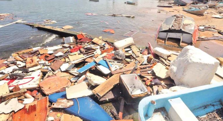 Basura acumulada en la zona equivale a la de dos años