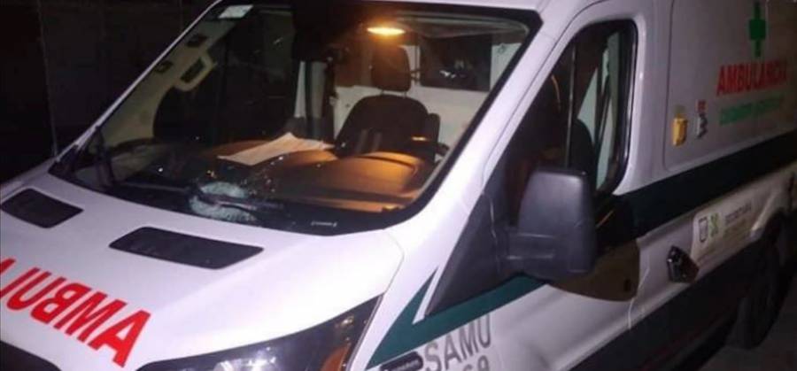 Atacan ambulancia en Iztapalapa por trasladar a paciente de COVID-19