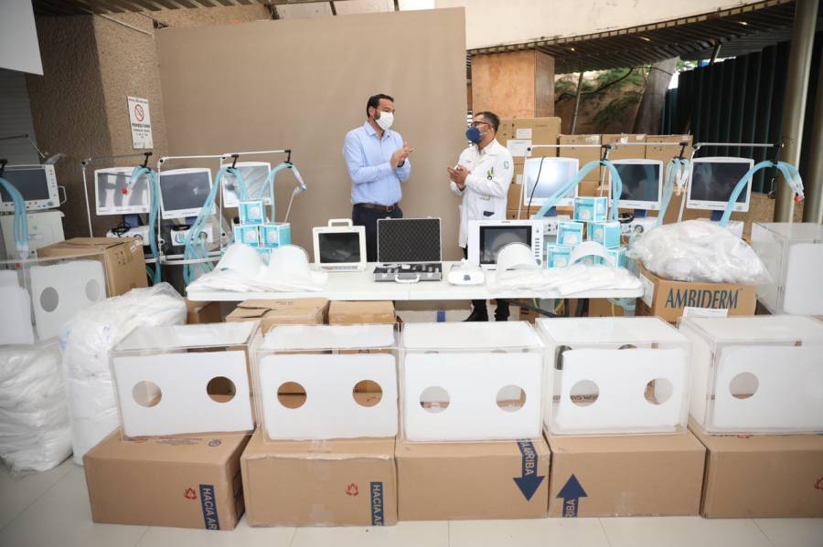 Yucatán sigue dando equipo médico a hospitales del gobierno federal para Covid-19