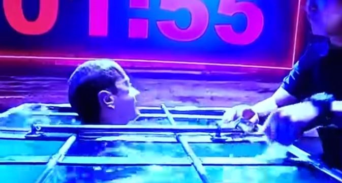 VIDEO: Mago casi muere ahogado en el concurso “Got Talent”