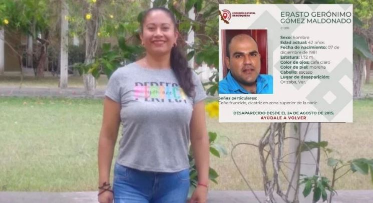 Buscó por 9 años a su esposo desaparecido en Orizaba... Murió sin encontrarlo