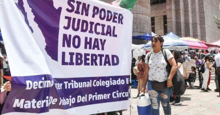 Miles de trabajadores sin pensiones y sin futuro, la otra cara de la reforma judicial