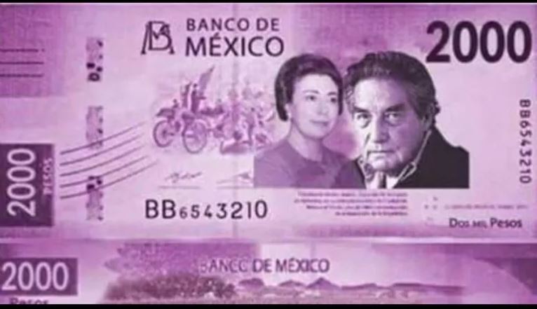 Así sería el billete de $2,000 que presentarían por el alza inflacionaria