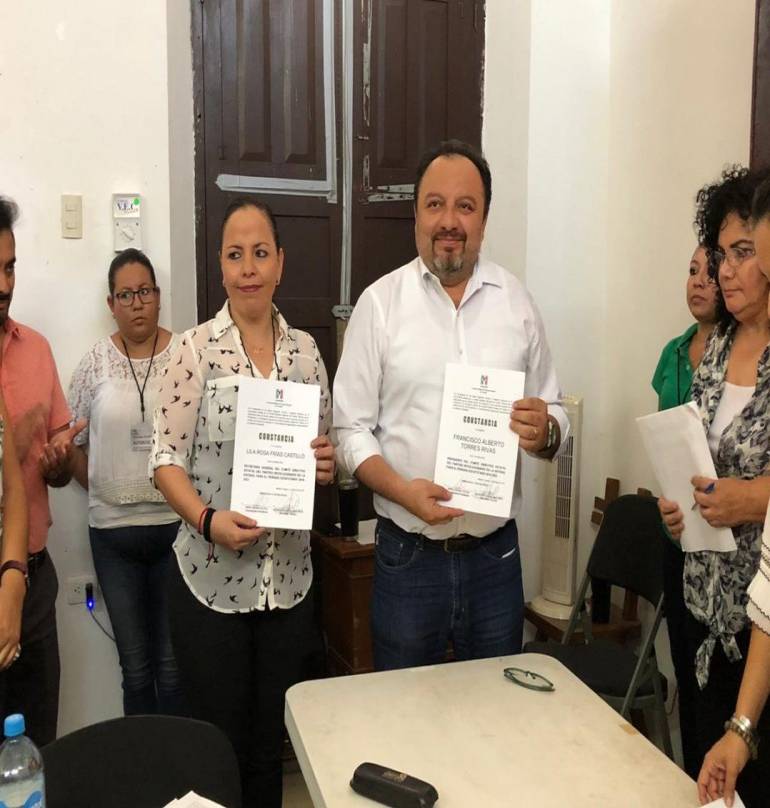 En proceso electoral cuestionado Francisco Torres gana la presidencia del PRI en Yucatán