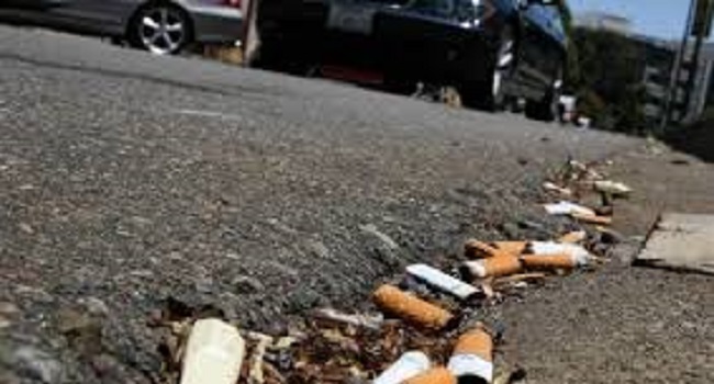 Estados proponen elevadas multas a quien tire colillas de cigarro en la calle