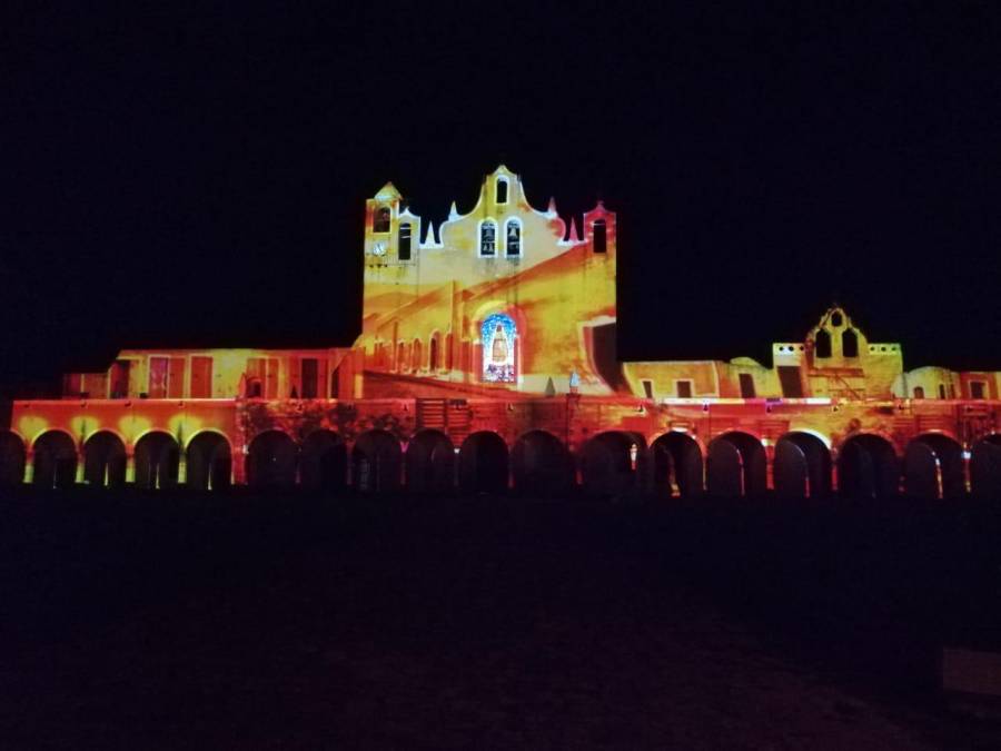 Cultur avisa de la suspensión temporal del “vídeo mapping” en Izamal por Semana Santa