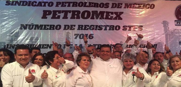 Surge Petromex, primer sindicato de Pemex en 80 años que no es del PRI