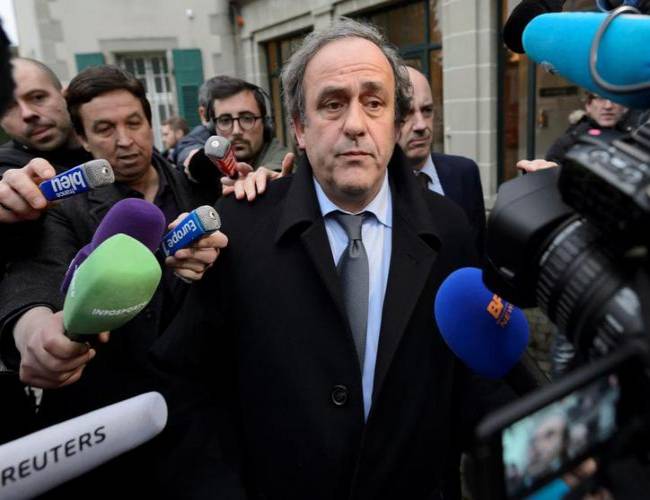 Detienen al expresidente de la UEFA, Michel Platini