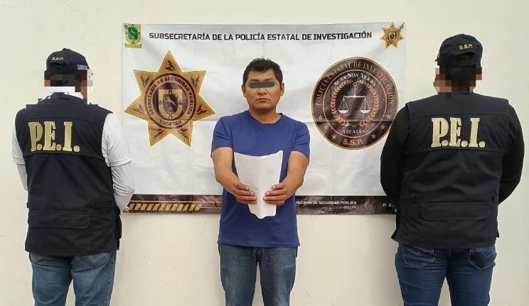 Detienen a acusado de abusar de una menor en Mérida