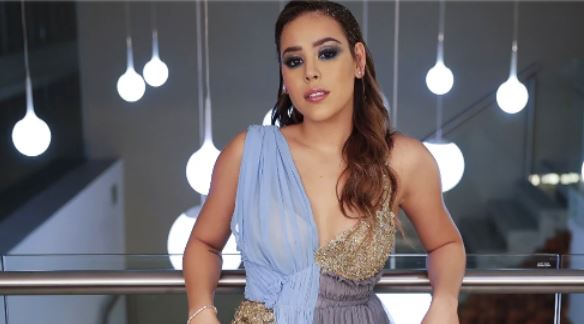 Danna Paola informa en sus redes de dio positivo a Covid-19