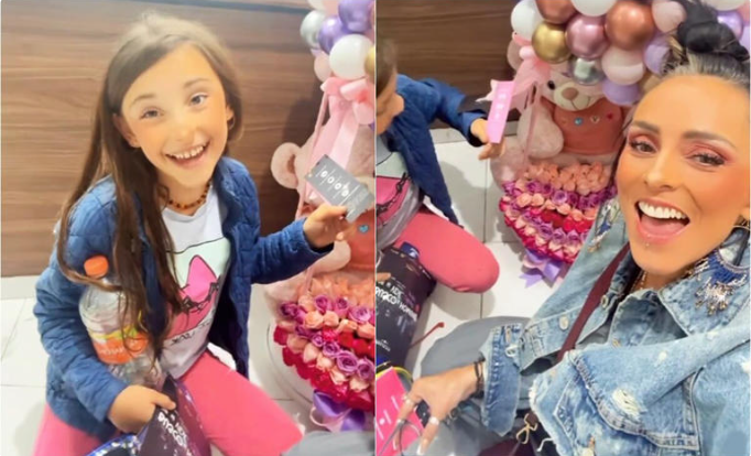 Hija de Ivonne Montero se disfraza de personaje de "Intensamente" para celebrar a los niños