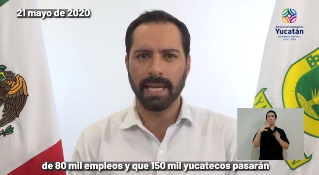 La situación económica se pondrá más difícil en Yucatán, advierte el gobernador