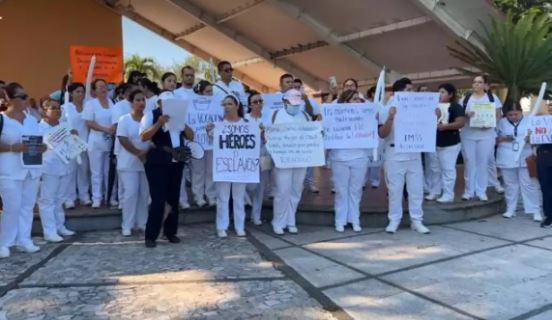 Enfermeras de IMSS-Bienestar llaman a protestar el 25 de junio por sus derechos