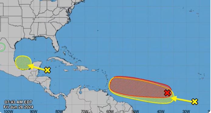 Atención Tormenta tropical Beryl entraría al Caribe muy fuerte 1 de Julio