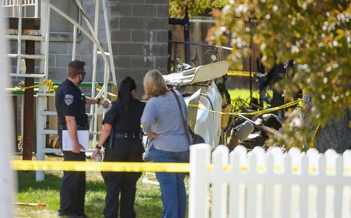 Se desploma avioneta sobre una casa en Utah: tres muertes