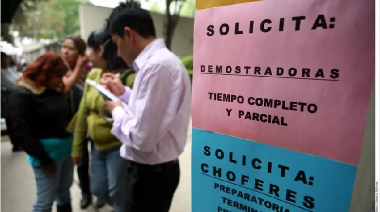 Crece desempleo en México a niveles no vistos desde 2016