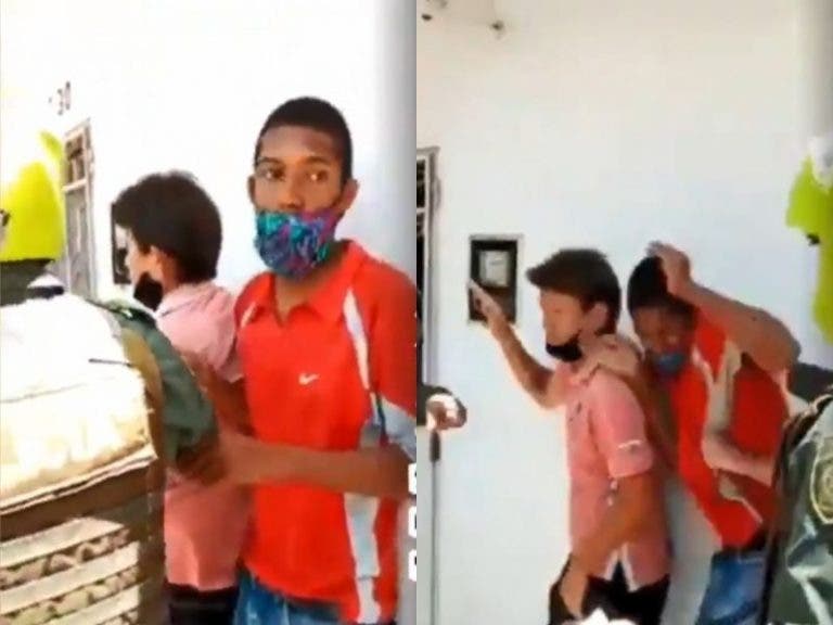 VIDEO: ¡El colmo! Hombre le roba el celular a policía que lo defendía de ser linchado