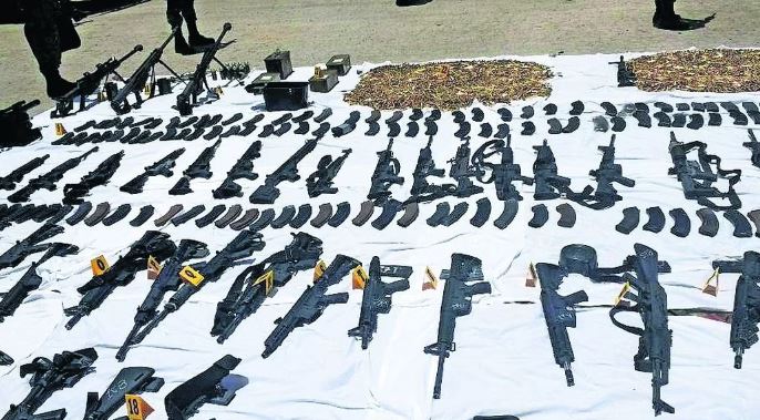 Crecen 151% permisos de adquisición de armas en México