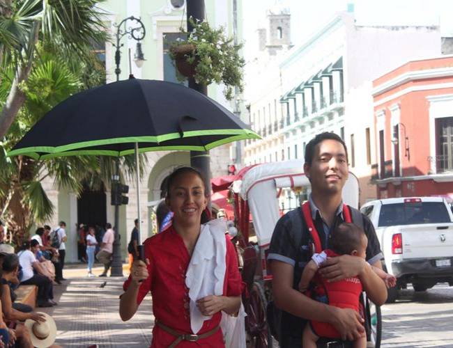 Fuerte calor y la posibilidad de lluvias para este sábado en Yucatán